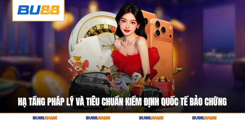 Bu88 3 Hạ tầng pháp lý và tiêu chuẩn kiểm định quốc tế của nhà cái