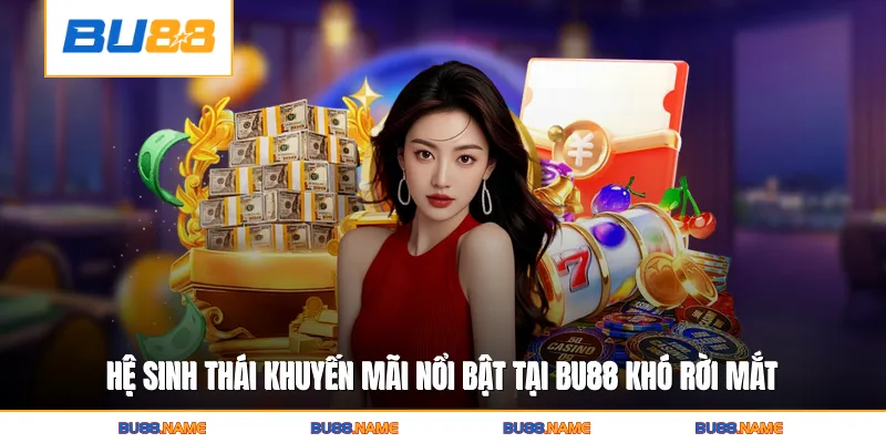 Khuyến mãi 2 Hệ sinh thái khuyến mãi nổi bật tại Bu88 khiến người chơi khó rời mắt