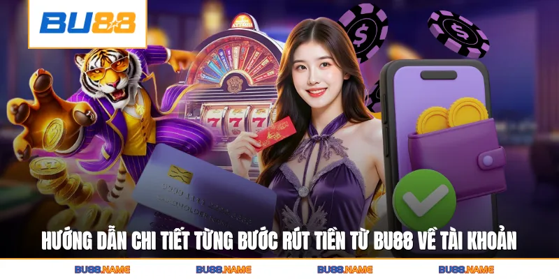Rút tiền 2 Hướng dẫn chi tiết từng bước rút tiền từ Bu88 về tài khoản cá nhân